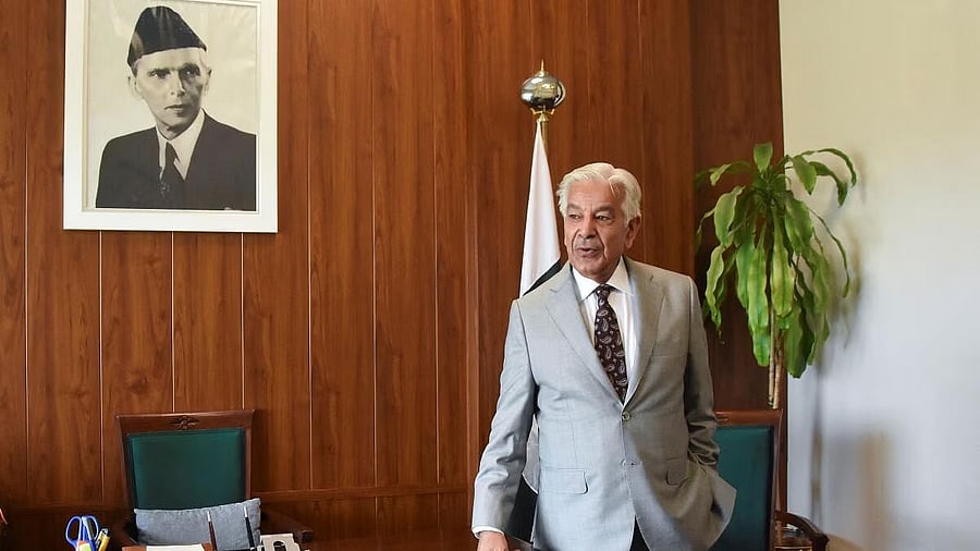 <div class="paragraphs"><p>Pakistan’s Defence Minister Khawaja Muhammad Asif.Credit: Reuters Photo</p></div>