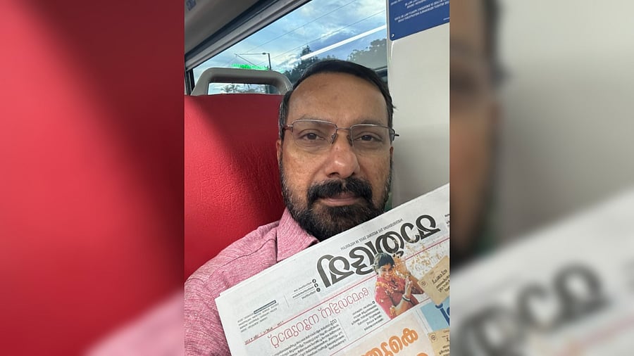 <div class="paragraphs"><p>Shajan Scaria, chief editor of online media 'Marunadan Malayali'</p></div>