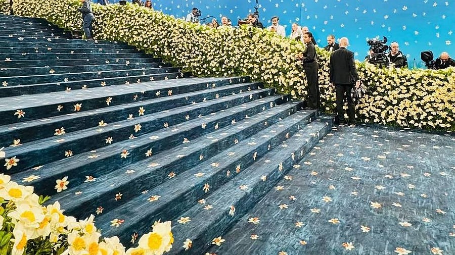 <div class="paragraphs"><p>Kerala-based brand named Neytt Homes, founded by Sivan Santhosh and Nimisha Srinivas, made the base of the carpet.</p></div>