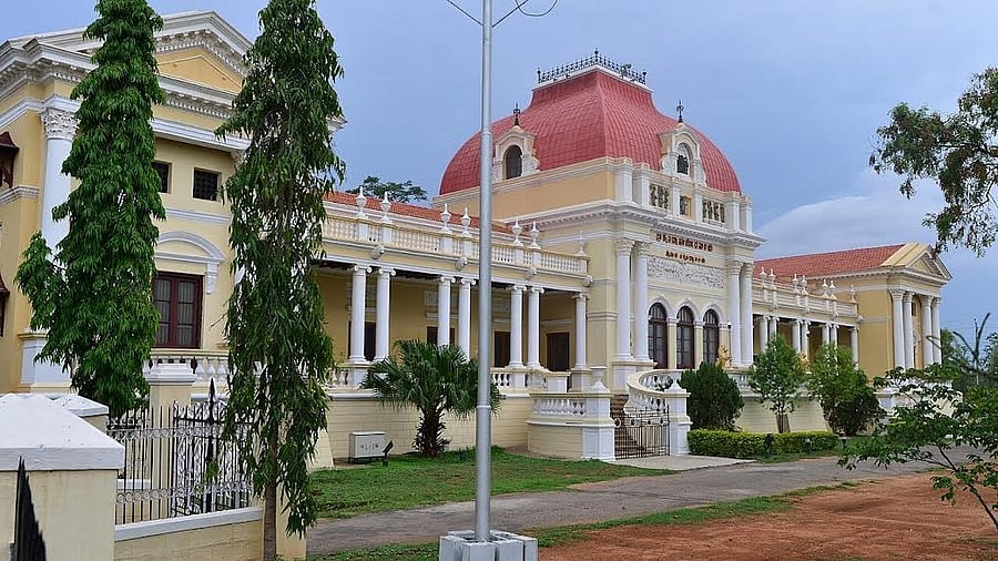 <div class="paragraphs"><p>Oriental Research Institute at Kautilya Circle on Radhakrishnan Avenue in Mysuru.</p></div>