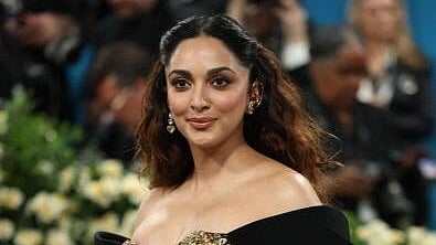 <div class="paragraphs"><p>Kiara Advani poses during the Met Gala.</p></div>