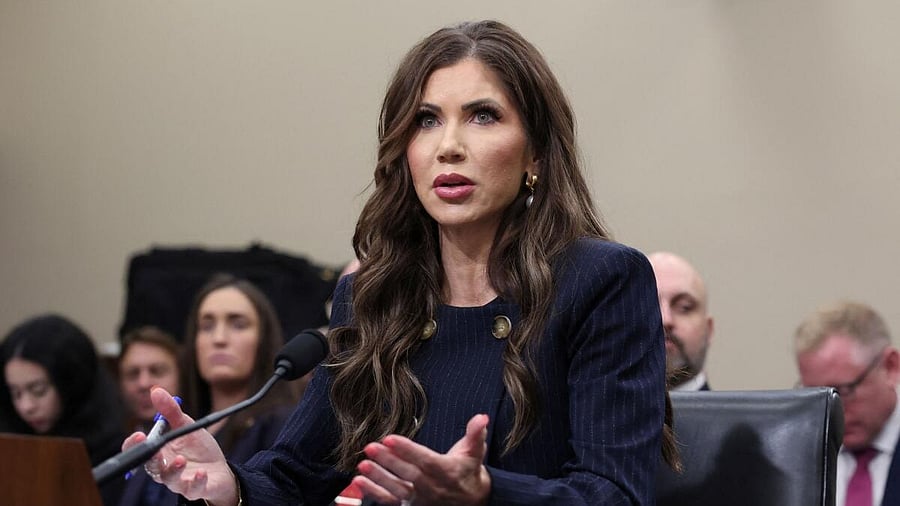 <div class="paragraphs"><p>U.S. Secretary of Homeland Security  Kristi Noem</p></div>