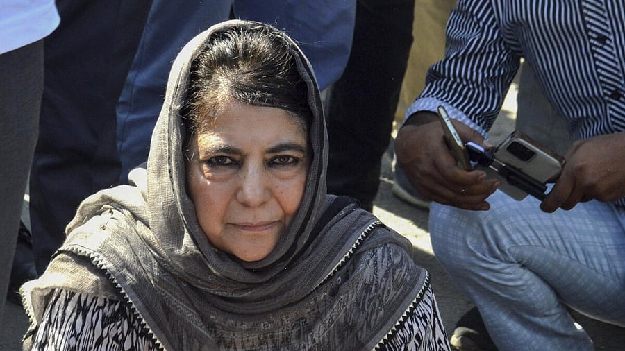 <div class="paragraphs"><p>People’s Democratic Party (PDP) president Mehbooba Mufti</p></div>