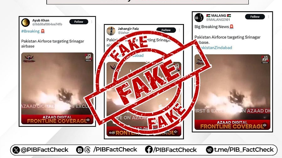 <div class="paragraphs"><p>The Press Information Bureau (PIB) has refuted several viral social media claims surrounding 'Operation Sindoor'. </p></div>