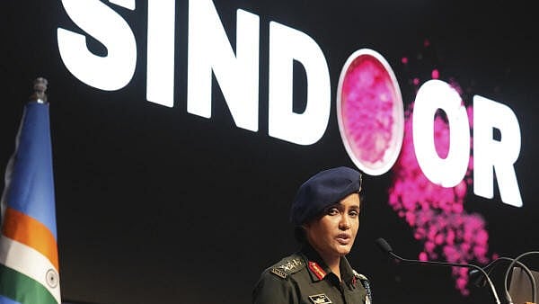 <div class="paragraphs"><p>Army officer Col Sophia Qureshi addresses a press conference regarding 'Operation Sindoor', in New Delhi. </p></div>