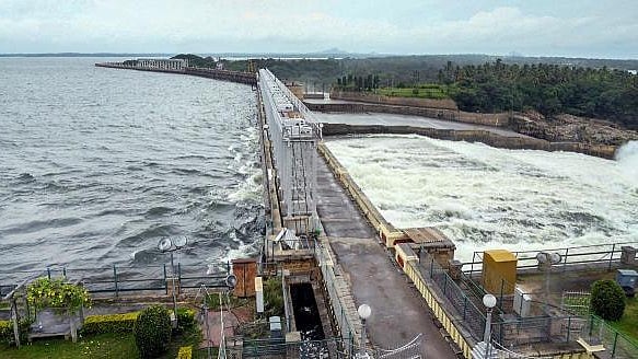 <div class="paragraphs"><p>Krishna Raja Sagar (KRS) reservoir.</p></div>