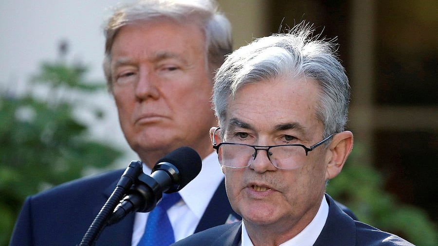 <div class="paragraphs"><p>File photo: US President Donald Trump and Jerome Powell</p></div>