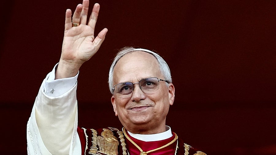 <div class="paragraphs"><p>Newly elected Pope Leo XIV, Cardinal Robert Prevost of the United States appears on the balcony of St. Peter's Basilica, at the Vatican, May 8, 2025. </p></div>