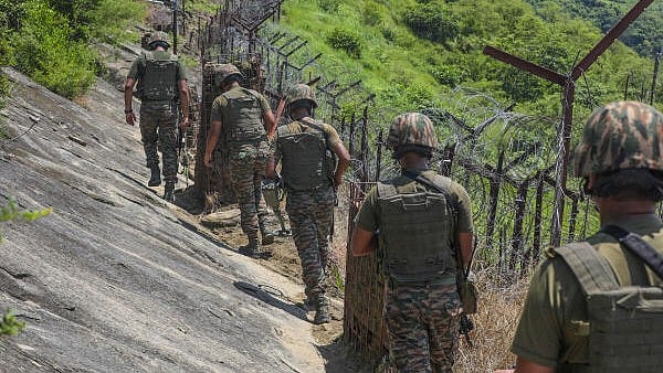 <div class="paragraphs"><p>Indian Army soldiers on patrol.</p></div>