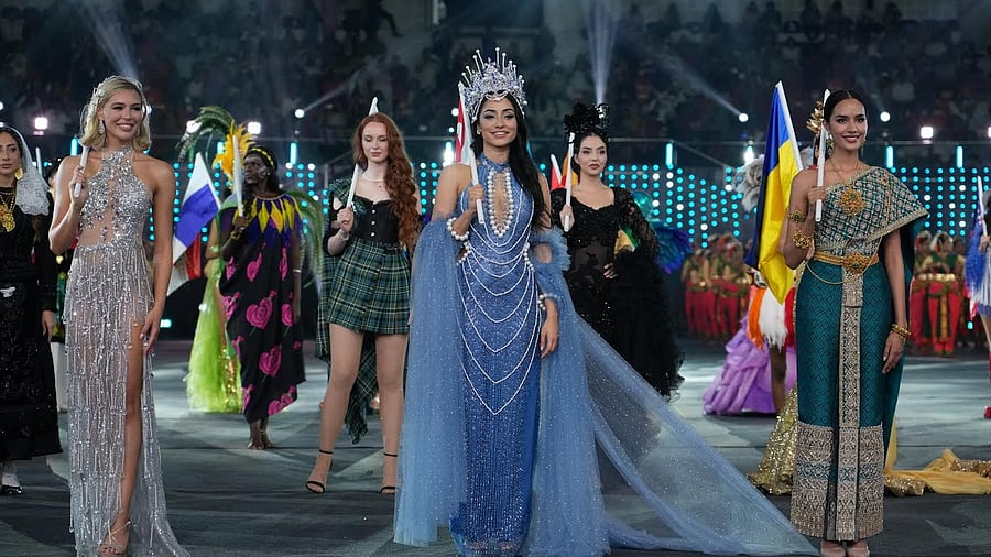 <div class="paragraphs"><p>The inaugural ceremony featured vibrant parades and traditional ensembless.</p></div>