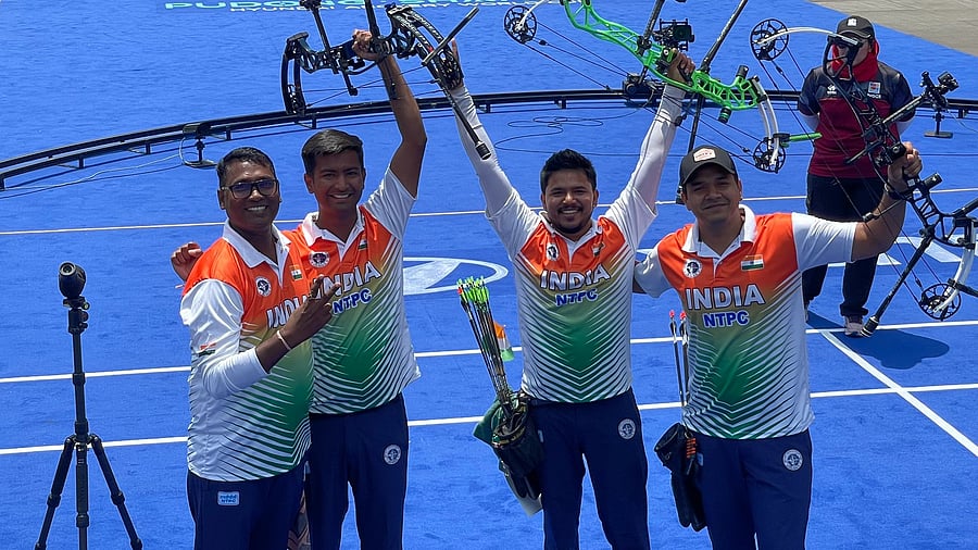 <div class="paragraphs"><p> India had a successful outing at the Archery World Cup Stage 2 in Shanghai, bagging three medals including a gold.</p></div>
