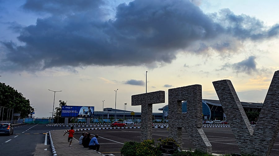 <div class="paragraphs"><p>Clouds hover over the International Terminal of the Thiruvananthapuram airport.</p></div>