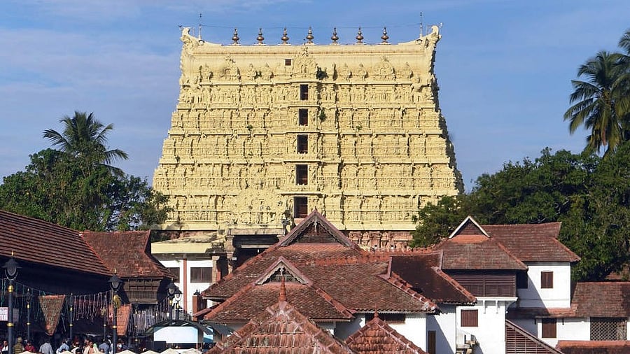 <div class="paragraphs"><p>Sree Padmanabhaswamy temple in Thiruvananthapuram.</p></div>