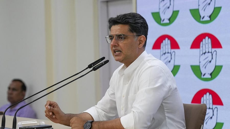 <div class="paragraphs"><p>ongress leader Sachin Pilot addresses a press conference, in New Delhi, Sunday, May 11, 2025.</p></div>