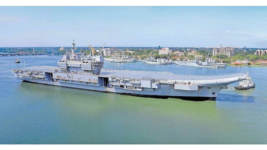 <div class="paragraphs"><p>INS Vikrant</p></div>