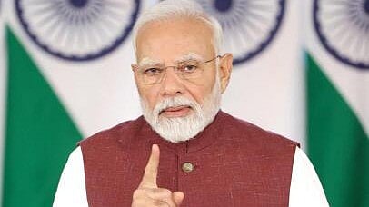 <div class="paragraphs"><p>Prime Minister Narendra Modi addresses the Nation, Monday, May 12, 2025.</p></div>