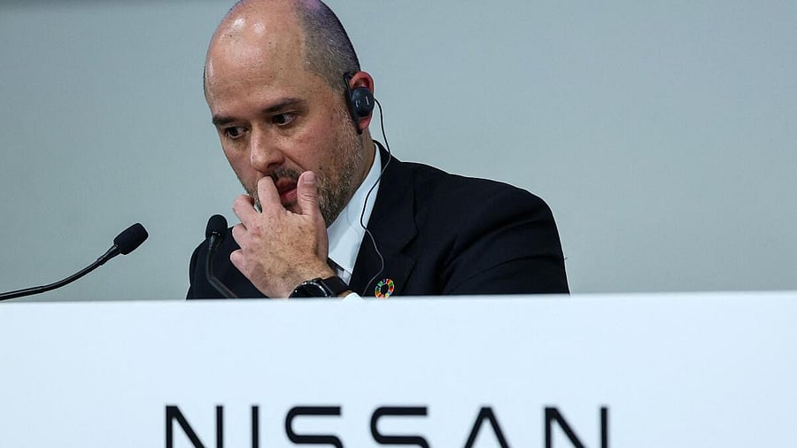<div class="paragraphs"><p>Nissan Motor Co. CEO Ivan Espinosa attends the automaker's fiscal year 2024 financial results briefing at the company's headquarters in Yokohama, Japan, May 13, 2025. </p></div>
