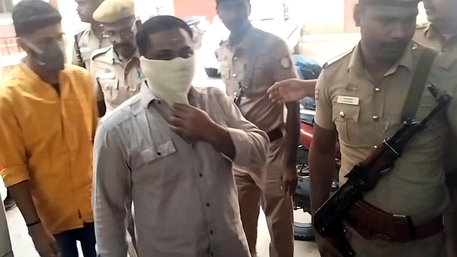 <div class="paragraphs"><p>Accused persons in Pollachi sexual assault case being produced in a court, in Coimbatore, Tuesday, May 13, 2025.</p></div>
