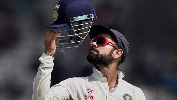 <div class="paragraphs"><p>India's Virat Kohli during a test cricket match against England at MAC Stadium in Chennai. Virat Kohli on Monday, May 12, 2025, announced his retirement from Test cricket.</p></div>