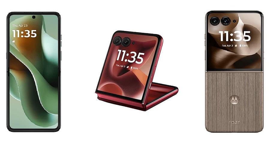 <div class="paragraphs"><p>Motorola Razr 60 Ultra series.</p></div>