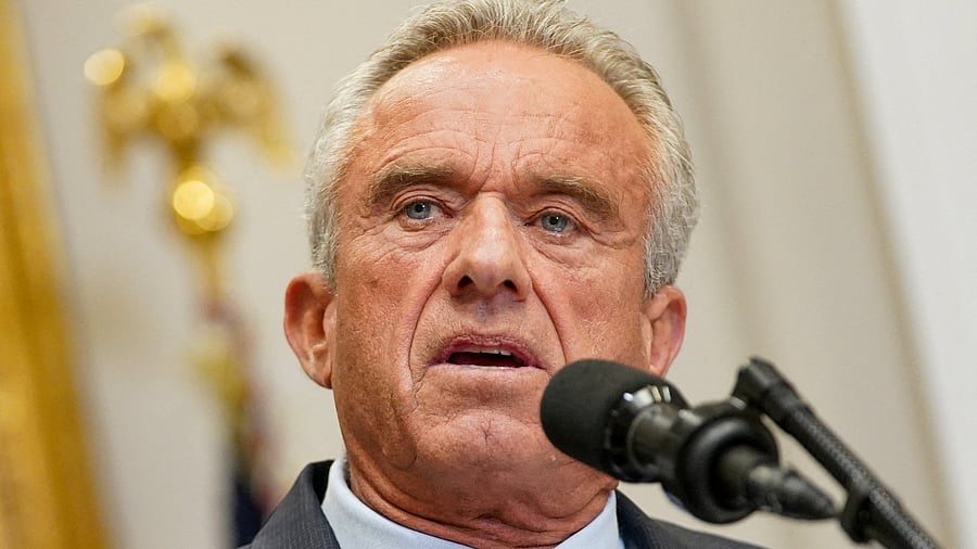 <div class="paragraphs"><p> US  Health and Human Services  Secretary Robert F. Kennedy Jr. </p></div>