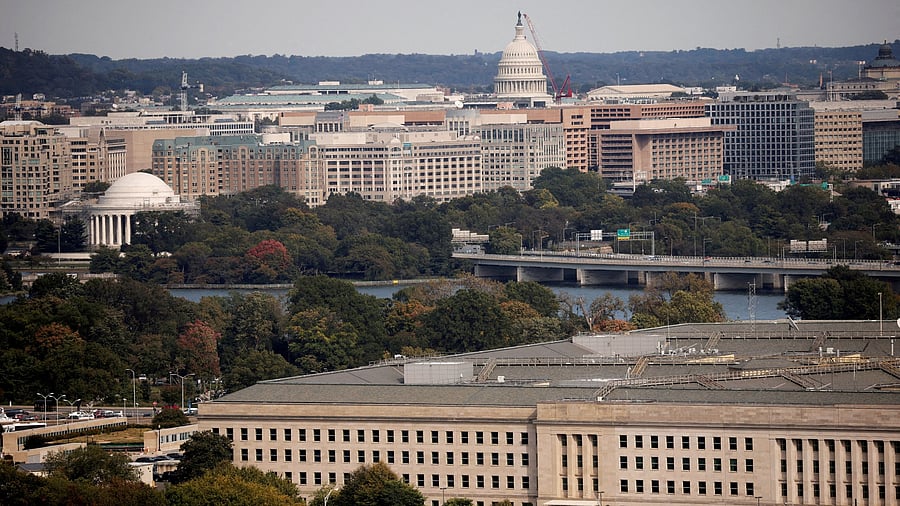 <div class="paragraphs"><p>The Pentagon building is seen in Arlington, Virginia.</p></div>