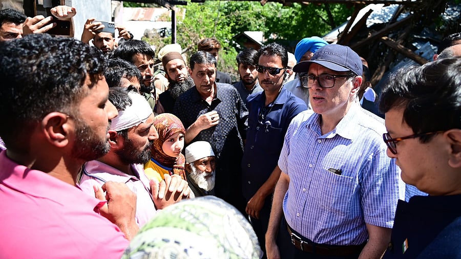 <div class="paragraphs"><p>The chief minister has been visiting the shelling affected areas of the Union Territory to take stock of the situation.</p></div>