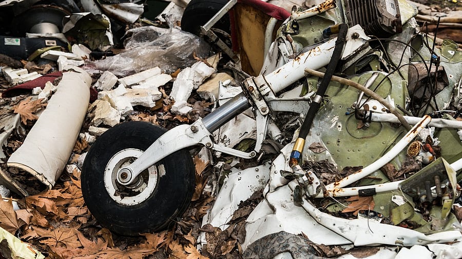 <div class="paragraphs"><p>Image showing a crashed plane. For representational purposes.</p></div>