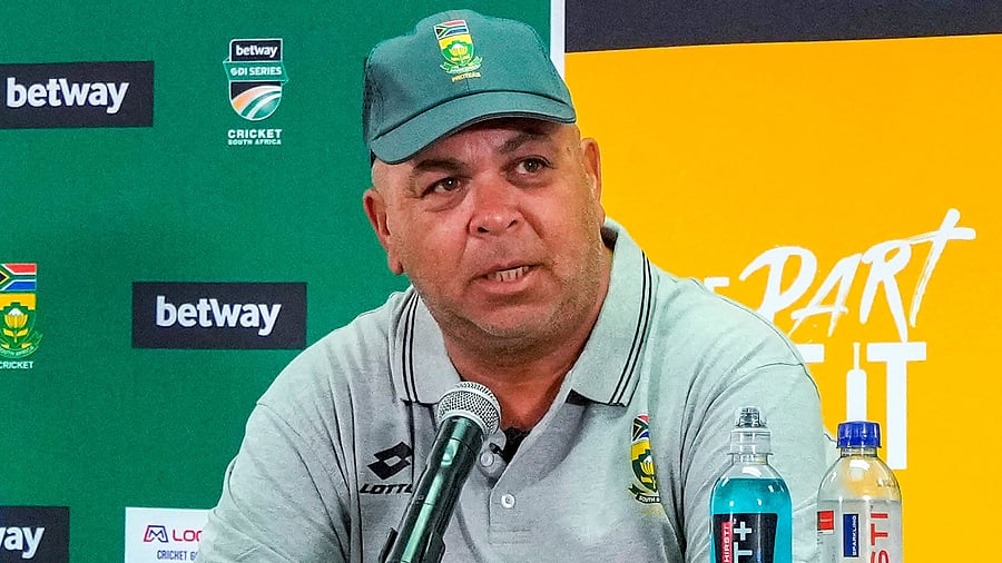 <div class="paragraphs"><p>File Photo: South Africa's Test cricket coach Shukri Conrad.</p></div>