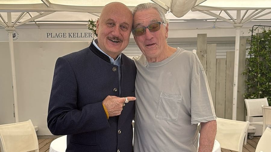 <div class="paragraphs"><p>Anupam Kher and Robert De Niro at Cannes Film Festival 2025.</p></div>
