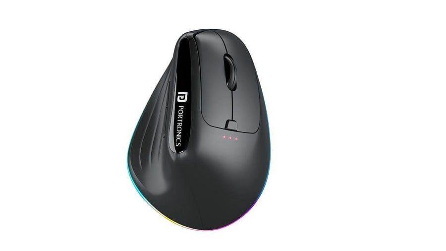 <div class="paragraphs"><p>Portronics Toad Ergo 3 Vertical Mouse.</p></div>