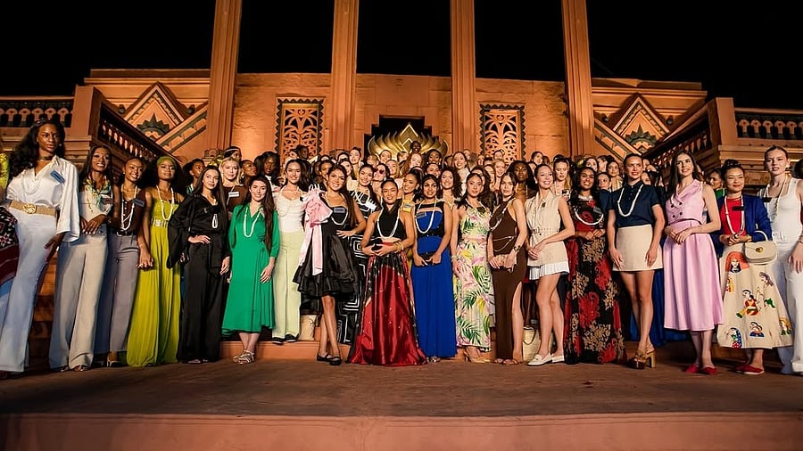 <div class="paragraphs"><p>Miss World contestants on tour in Hyderabad.</p></div>