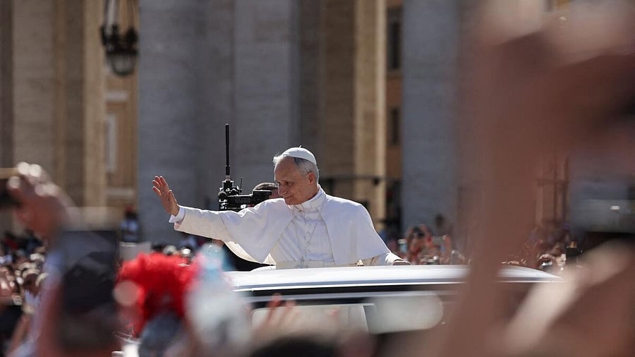 <div class="paragraphs"><p>Pope Leo XIV's inaugural Mass at the Vatican.</p></div>