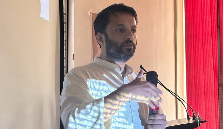 <div class="paragraphs"><p>Ashoka Univeristy associate professor Ali Khan Mahmudabad.</p></div>