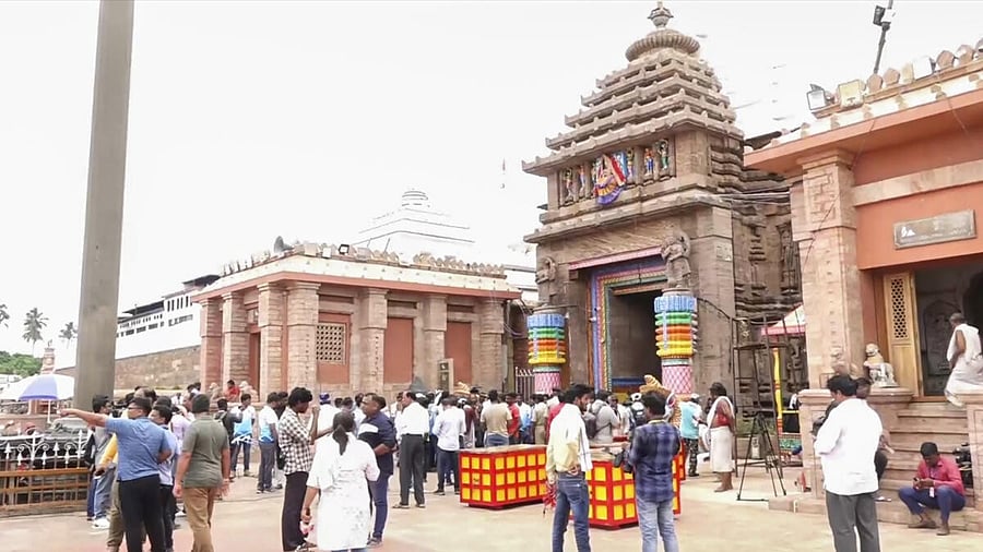 <div class="paragraphs"><p>Jagannath Temple, in Puri.</p></div>