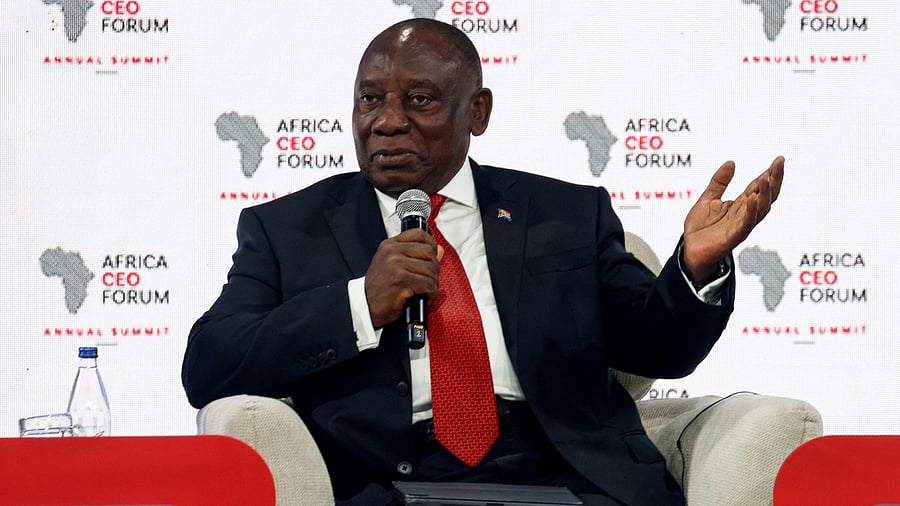 <div class="paragraphs"><p>South African President Cyril Ramaphosa </p></div>