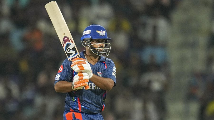 <div class="paragraphs"><p>Lucknow Super Giants' Rishabh Pant during the Indian Premier League (IPL) 2025 cricket match between Lucknow Super Giants and Sunrisers Hyderabad, in Lucknow, Monday, May 19, 2025.</p></div>