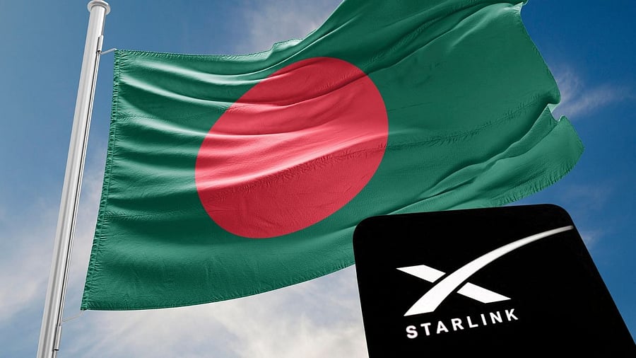 <div class="paragraphs"><p>Bangladesh flag and Starlink logo</p></div>
