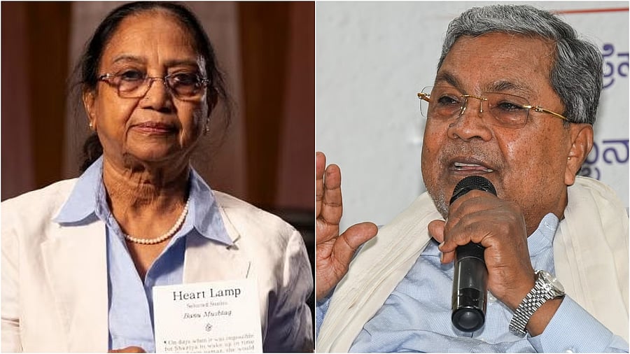 <div class="paragraphs"><p>Banu Mushtaq(L), Siddaramaiah(R)</p></div>