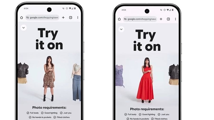<div class="paragraphs"><p>Google Try on feature.</p></div>