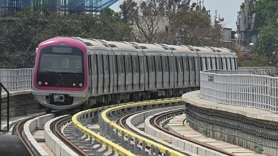 <div class="paragraphs"><p>Bengaluru Metro Purple Line.</p></div>