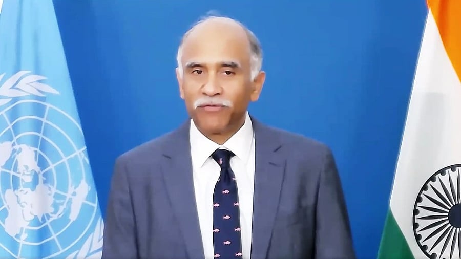 <div class="paragraphs"><p>India’s Permanent Representative to the UN Ambassador Parvathaneni Harish.</p></div>
