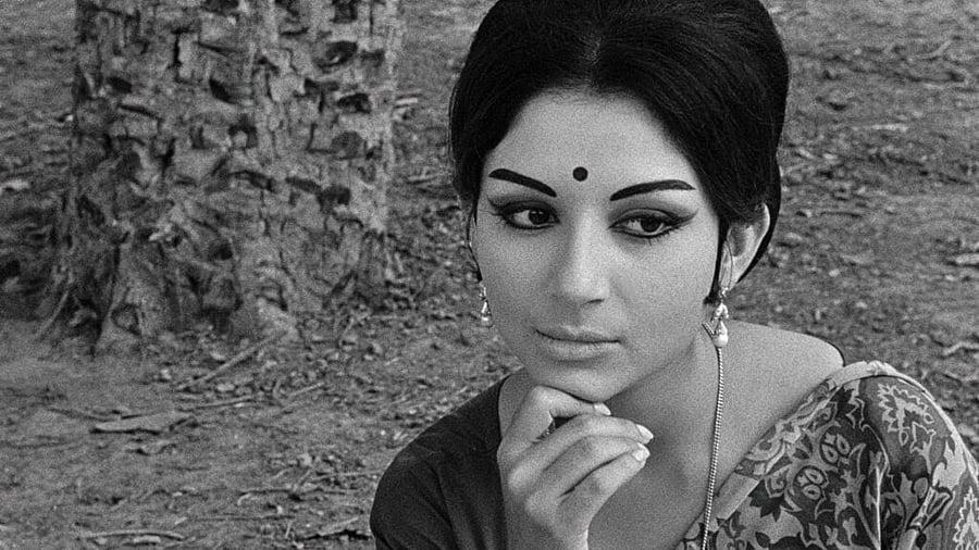 <div class="paragraphs"><p>Sharmila Tagore in Ray’s ‘Aranyer Din Ratri’.</p></div>