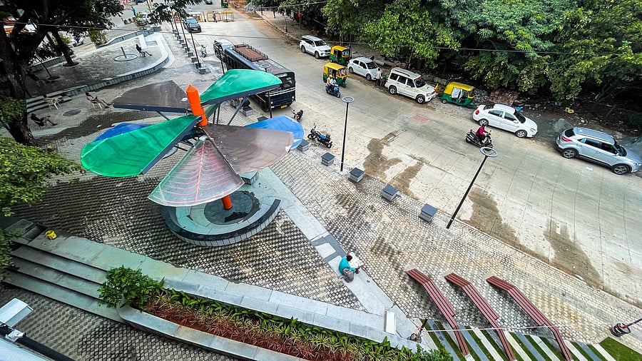 <div class="paragraphs"><p>Gandhi Park near Maurya Circle gets a facelift, and is transformed into a vibrant open space for the public. D</p></div>