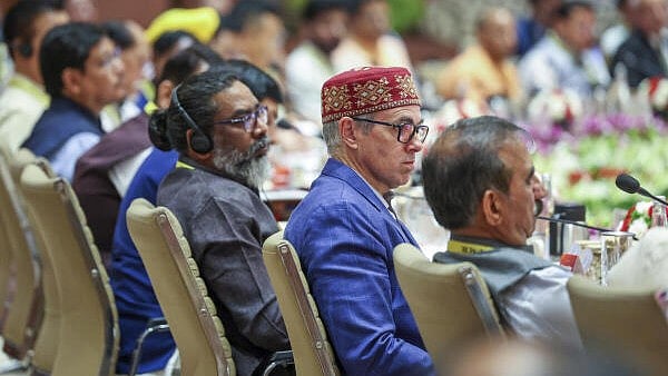 <div class="paragraphs"><p>Jharkhand Chief Minister Hemant Soren, Jammu &amp; Kashmir Chief Minister Omar Abdullah and Himchal Pradesh Chief Minister Sukhvinder Singh Sukhu</p></div>