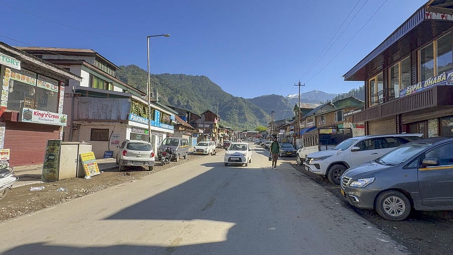 <div class="paragraphs"><p>A near deserted tourist town of Pahalgam, Anantnag district, J&amp;K.</p></div>