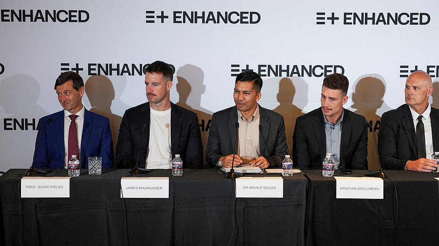 <div class="paragraphs"><p>The 'Enhanced Games' team</p></div>