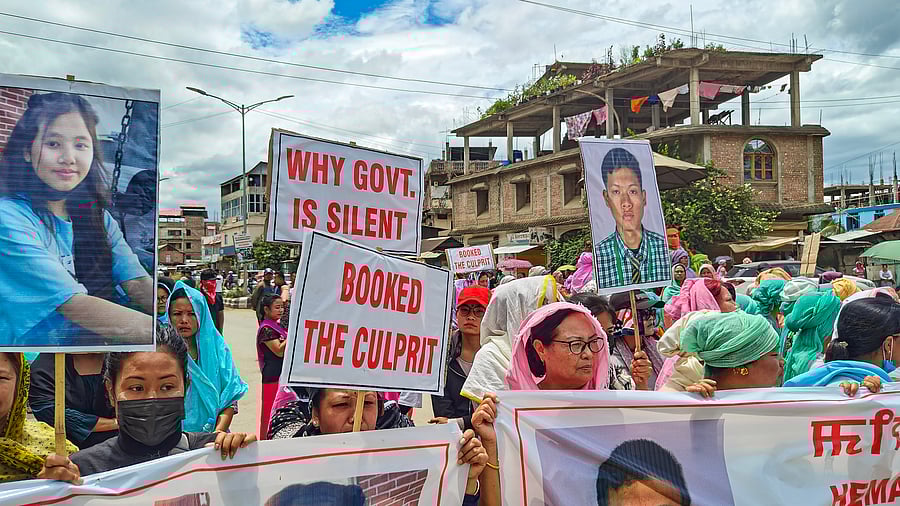 <div class="paragraphs"><p>Image showing Meiteis protesting. For representational purposes.</p></div>