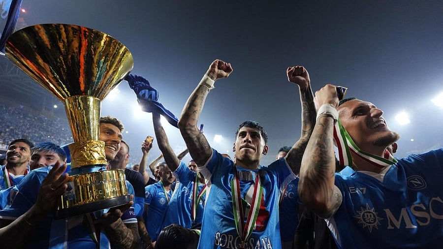 <div class="paragraphs"><p>Napoli crowned Serie A champions after win over Cagliari</p></div>