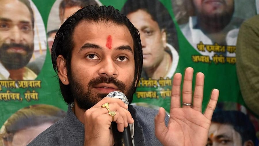 <div class="paragraphs"><p>Lalu Prasad's elder son Tej Pratap Yadav. </p></div>